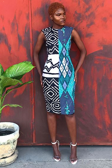 Mangishi Doll, High Fashion Brands, High Fashion Branding, African Inspired Fashion, African Clothing Styles, African Inspired, African Attire, Zambia, Pencil Dress