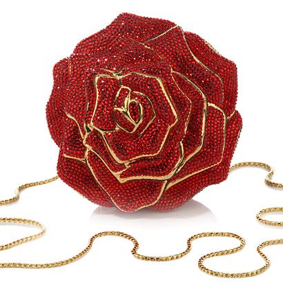 Rose bag Judith Leiber Handbags, Rose Handbag, Rose Clutch, Judith Leiber Bags, Novelty Handbags, Clasp Bag, Rose Bag, Crystal Bags, Judith Leiber