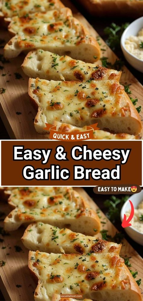 Make this super easy homemade Garlic Bread spread in just minutes! It's got two kinds of cheese and a secret ingredient that puts it above any other garlic bread recipe! #garlicbread #easy #spread #cheesy #garlic #bread Homemade Stuffed Cheese Bread, Cheese French Bread Recipe, Easy Cheese Garlic Bread, French Bread Cheesy Garlic Bread, French Bread Cheese Bread, Cheesy Garlic French Bread, Home Made Garlic Cheese Bread, Microwave Garlic Bread, Jail Spread Recipe