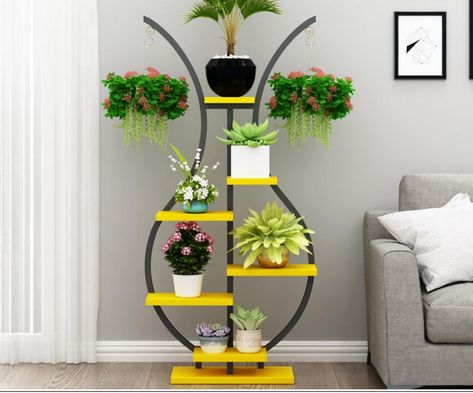 Shelf flowerpot shelf balcony shelf living room simple decorative vase flower shelf indoor balcony flowerpot hanging| | - AliExpress Inside Plants Decor, Plant Stand Decor, Flower Shelf, Indoor Balcony, Support Pour Plante, Balcony Flowers, Diy Plant Stand, Floor Plants, Garden Balcony