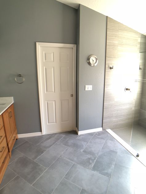 Large Herringbone Tile Floor, Gray Herringbone Tile Floor, Marble Herringbone Bathroom, Herringbone Bathroom Floor, Herringbone Tile Floor, Master Bath Tile, Herringbone Tile Floors, Marble Herringbone, Hawaii House