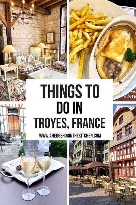 Don't Miss These Things to Do in Troyes France! Champagne Region France, Epernay France, Things To Do In France, Troyes France, Reims Cathedral, Hotel Vacation, Champagne France, Kids Shopping, Reims France