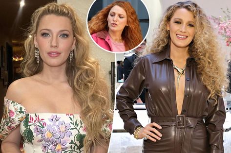 See Blake Lively’s red hair transformation as Lily Bloom on ‘It Ends With Us’ set https://trib.al/NCSaR5n Blake Lively Hair It Ends With Us, Red Hair Transformation, Blake Lively Hair, Pink Carhartt, Brown Halter Dress, T Shirt Knot, Fiery Red Hair, Shirt Knot, Natural Redhead