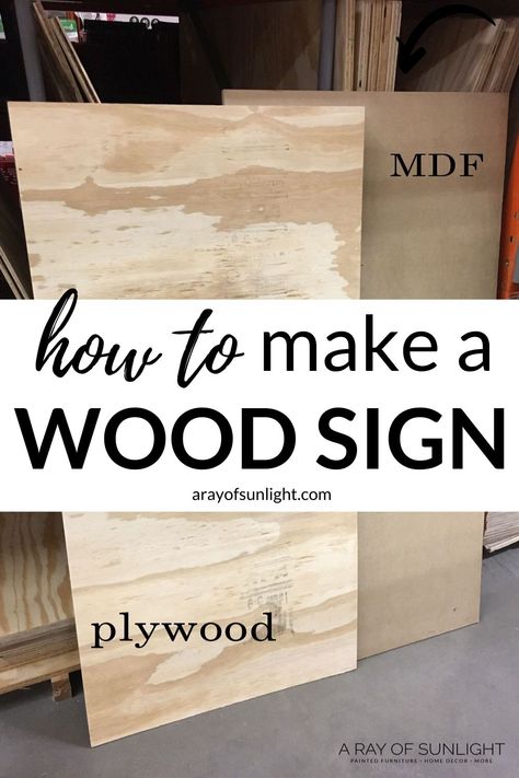 Make Wood Signs, Make A Sign On Wood, How To Make A Sign On Wood, Diy Farmhouse Sign Frame, Diy Large Wood Sign, Diy Wood Signs Cricut, Wood Wall Signs Diy, Making Wooden Signs, One Word Signs For The Home