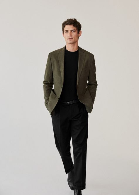 Arthur Gosse 2020 Mango Man Essentials | The Fashionisto Linen Suit Wedding, Man Essentials, Office Outfit Men, Men Work Outfits, Business Casual Men Work, Arthur Gosse, Casual Blazer Men, Formal Casual Outfits, Every Man Should Own