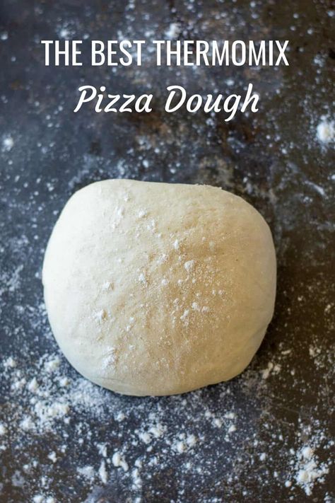 Thermomix Pizza Dough Thermo Mix Recipes, Thermomix Pizza Dough, Thermomix Recipes Dinner, Thermomix Recipes Healthy, Pizza Bases, Freeze Pizza Dough, Thermomix Bread, Making Pizza Dough, Thermomix Baking