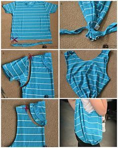 #DIY: No Sew Handbag Out of Your Old T-Shirt Sew Handbag, Diy Old Tshirts, Diy Clothes Refashion, Sac Diy, Diy Clothes Videos, Upcycle Sewing, Shirt Diy, Kleidung Diy, غرفة ملابس