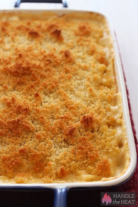 Breadcrumb Topping, Macaroni Cheese Recipes, Handle The Heat, Macaroni N Cheese Recipe, Best Casseroles, Baked Macaroni, Low Carb Baking, Easy Comfort Food, Macaroni Cheese