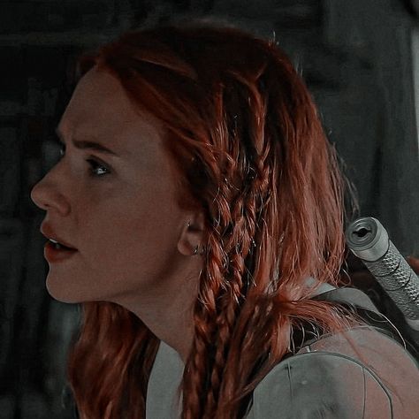 Romanoff, Natasha Romanoff, Black Widow, Red Hair, A Woman, Braids, Marvel, Red, Hair