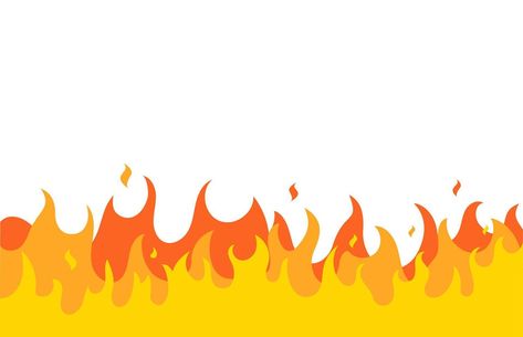 Fire Vector Illustrations, Fire Border Design, Border Design Drawing, Fire Vector, Fire Drawing, Simple Border, Simple Borders, Fire Flame, Fire Designs