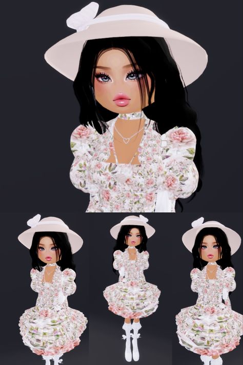 Theme: spring Dti Outfits Ideas Theme Spring, Dti Spring Outfit Theme, Dti Theme Spring, Spring Dti Outfit, Dti Fits, Dti Outfits, Theme Dress, Spring Theme, Spring Outfit