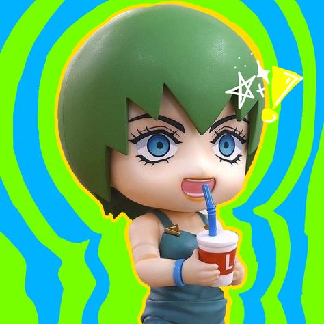 Foo Fighters Nendoroid, Jojo Foo Fighters Icon, Jjba Nendoroids Icons, Foo Fighters Icon Jojo, Foo Fighters Jojo Pfp, Jojo Foo Fighters, Ff Jjba, Jjba Nendoroids, Jjba Foo Fighters