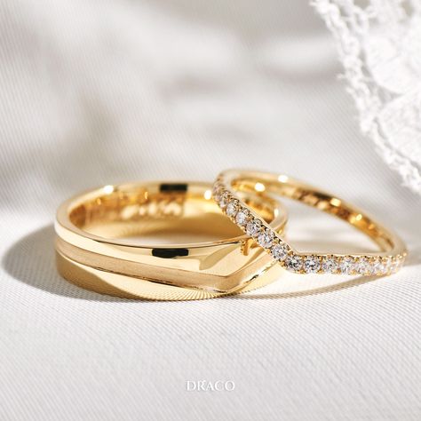 Timeless Wedding Band, Wedding Rings Sets His And Hers Unique, Love Bands Couple Rings, Couple Wedding Rings Gold, Couple Wedding Rings Unique, Couple Ring Designs Gold, Couple Rings Gold Engagement Unique, Couple Rings Design Unique, Unique Wedding Bands Matching