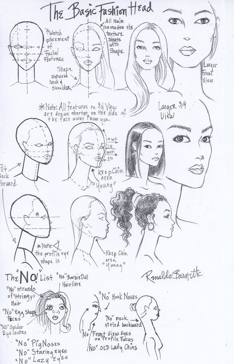 Fashion Sketches Face, Renaldo Barnette, Drawing Fashion Sketches, Sketches Face, Fashion Sketch Template, Fashion Illustration Face, Fashion Figure Drawing, Face Fashion, Fashion Illustrations Techniques