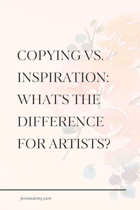 Dive into the nuances of copying versus inspiration for artists! Discover valuable insights on how to authentically draw inspiration from fellow creators, without encroaching upon their originality. Whether you're a budding artist seeking guidance or simply craving a deeper understanding of cultivating creativity, this enlightening blog post is a must-read. Cultivating Creativity, Painting Guide, Quirky Humor, Creating A Business Plan, Artist Business, Entrepreneur Tips, Creative Block, Favorite Artist, I Get It