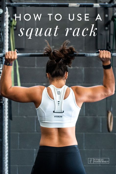 How To Use Squat Rack, Weight Rack Workouts For Women, Squat Rack Workout For Women, Squat Rack Workout, Weightlifting Routine, Weightlifting Women, Bench Workout, Working Out At Home, Best Workout Plan