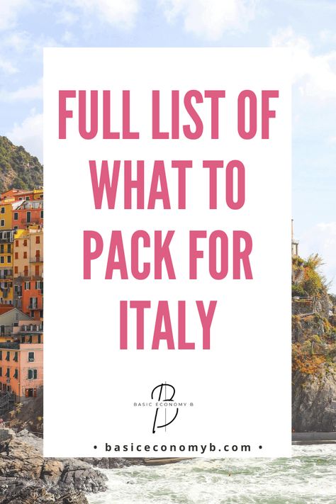 Essential Italy Packing List: How to Pack Smart for Your Trip What To Pack For Italy In September, Packing For Italy Summer, Italy Packing List Summer, What To Pack For Italy, Italy In November, Italian Getaway, Italy In September, 2 Weeks In Italy, Italy In October