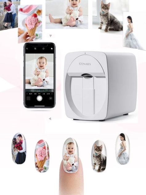 1734.33US $ |Mobile Nail Printing Machine Digital Intelligent Nail Art Printer With Wifi Manicure Salon Set Tools Diy Nail Art Equipment - Manicure Tools - AliExpress ; Opens a new tab Find mobile nail printing machine with free shipping, free return and fast delivery. Enjoy ✓Free Shipping Worldwide! ✓Limited Time Sale ✓Easy Return. #nails #nailsnipper #nipper #manicure #tools #manicuretools #nailequipment #nailsclipper Nail Art Machine, Nail Art Printer, Cheap Nail Polish, Nail Printer, Mobile Nails, Nail Polish Gift, Cheap Nail Art, Nail Equipment, Nail Salon Decor