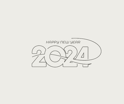 Happy new year 2024 text typography desi... | Free Vector #Freepik #freevector #sale #sign #background #new Happy New Year Typography, Text Typography, 달력 디자인, Vision Board Images, Sale Sign, Happy New Year Design, Happy New Year Cards, Year Book, Happy New Year 2024