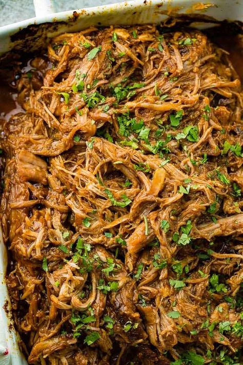 If you've ever been to Utah you've probably had Cafe Rio, specifically Cafe Rio Sweet Pork. Oh it's so good! We've perfected the Cafe Rio Sweet Pork Copycat Recipe! #caferio #sweetpork #pork #shreddedpork #copycat #copycatrecipe #porkrecipe #caferiocopycat #mexican #dinnerrecipe #recipe Costa Vida Sweet Pork Recipe, Cafe Rio Pulled Pork, Cafe Rio Recipes, Cafe Rio Pork, Cafe Rio Sweet Pork Recipe, Sweet Pork Recipe, Cafe Rio, Sweet Pork, Pulled Pork Recipe