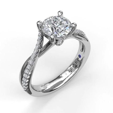 Shop | Champaign Jewelers Twist Engagement Ring, Engagement Rings Twisted, Beautiful Engagement Rings, Drop Dead, Wedding Plans, Gold Engagement, Diamond Sizes, Conflict Free Diamonds, Engagement Ring Settings