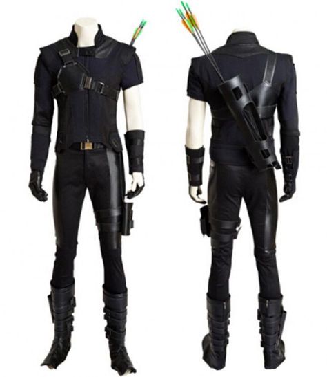 Clint Barton Outfit, Hawkeye Halloween Costume, Steampunk Wizard, Archery Costume, Hawkeye Cosplay, Superhero Outfits Design, Hawkeye Costume, Archer Costume, Dr Script