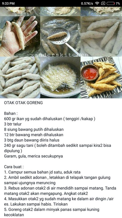 Resepin Otak Otak Goreng, Resep Makanan Beku, Otak Otak, Kuih Lapis, Malay Food, Culinary Cooking, Indonesian Cuisine, Malaysian Food, Exotic Food