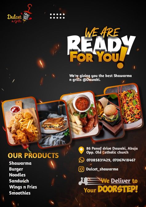 Healthy Food Flyer Design, Shawarma Menu Design, Shawarma Design Ideas, Get Together Flyer Design, Sharwama Flyer Design, Shawarma Flyer Design, Poster Design For Food, Snacks Poster Design, Food Posters Design