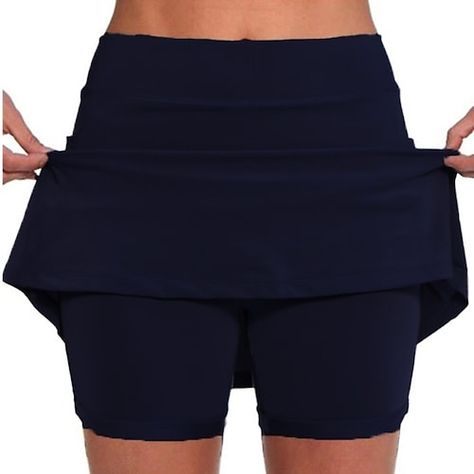 Versatile Skirts, Skirt Trousers, Thigh Chafing, Chub Rub, Running Skirts, Shorts Skirt, Anti Chafing, Exercise Yoga, Free Movement