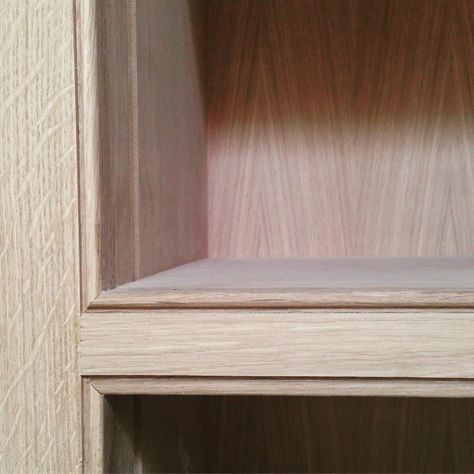 H & J Cabinets on Instagram: “The beaded inset face frame is back! #riftwhiteoak #whiteoak #materials #cabinets #handjcabinets #orangecounty #customcabinetry…” Playroom Cabinet, Millwork Details, Inset Cabinets, Joinery Design, Cabinet Detailing, Joinery Details, Framed Cabinet, Face Frame, Cabinet Style