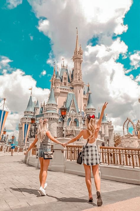 Disney World Fotos, Disney Girls Trip, Disney Poses, Dunia Disney, Disney Picture Ideas, Bff Pics, Disney Parque, Photos Bff, Foto Disney