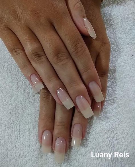 Natural Acrylic Nails, Casual Nails, Classy Acrylic Nails, Unique Acrylic Nails, Soft Nails, Nagel Inspo, Neutral Nails, Minimalist Nails, Dream Nails