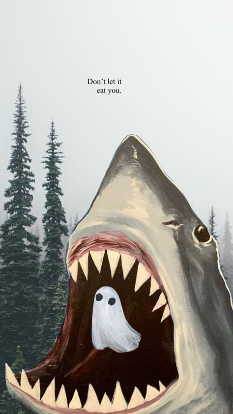 Matching Shark Wallpaper, Halloween Shark Wallpaper, Shark Lockscreen, Shark Wallpaper Aesthetic, Weird Sharks, Shark Wallpaper Iphone, Shark Board, Shark Background, Shark Wallpaper