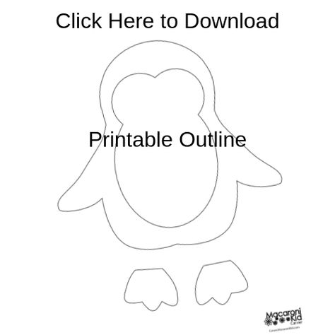 Penguin Feet Template, Cotton Ball Penguin Craft, Penguin Outline Template, Penguin Template Free Printable Kids, Build A Penguin Printable, Printable Penguin Template, Penguin Pattern Templates Free Printable, Penguin Template Free Printable, Penguin Template