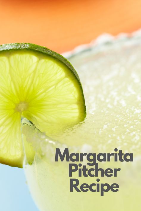 Margaritas by the Pitcher The Best Margarita Recipe, Gallon Margarita Recipe, Pitcher Margarita Recipe, Cointreau Cocktails, Pitcher Of Margaritas, Best Margarita Recipe, Classic Margarita Recipe, Homemade Margaritas, Orange Liqueur