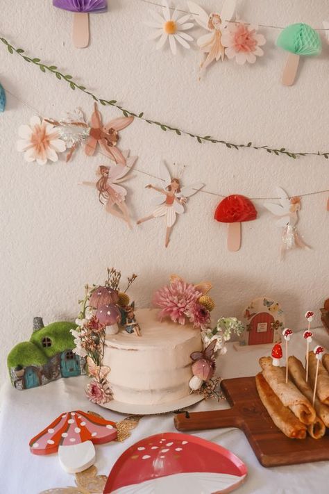 cute ideas for 1st birthday party themes – almost makes perfect Ideas For 1st Birthday, Fairy Theme Birthday Party, Fairy Baby Showers, Fairy Garden Birthday Party, Fairy Tea Parties, Baby Birthday Themes, Fairy Garden Party, 1st Birthday Party Themes, Garden Party Birthday