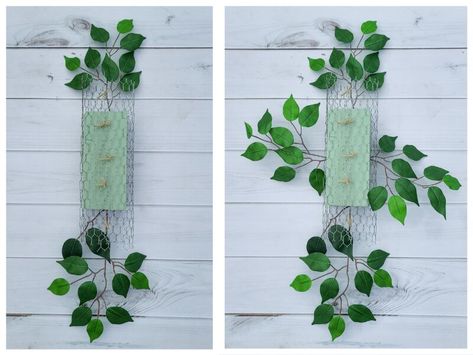 Large floral and greenery swag pieces are very much on trend for both weddings and featured wall decor (think over the mantel!). They can seem quite daunting because of their size and the sheer amount of greenery/florals in them but here are some tips and tricks to create your perfect piece to display! Here is what I used for this project: Craft foam Chicken wire Wire clippers (to cut the chicken wire and greenery/floral stems) Twine Greenery/filler Wood flowers from Oh You're… Column Floral Arrangements, Diy Floral Swag For Wedding Sign, Flower Swags Wedding, Diy Flower Swag, Chicken Wire Floral Arrangements, Wedding Swags Floral Diy, Diy Floral Swag For Arch, Chicken Wire Floral Installation, Diy Wedding Arch Flowers