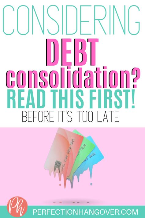 Consolidating all of your debts from car loans to credit cards and unsecured debt into one loan may seem like the right thing to do, but have you considered the true cost and burden? Read this before you consider debt consolidation. #debtconsolidation #de Consolidate Credit Card Debt, Money Funny, Debt Help, Paying Off Credit Cards, Debt Snowball, Debt Management, Managing Finances, Student Loan Debt, Finance Saving