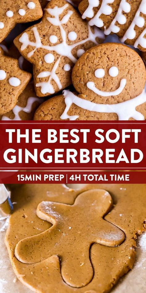 Christmas Mix With White Chocolate, Gingerbread Cookies With Fresh Ginger, Soft Ginergerbread Cookie, Christmas Spice Cookies, Ginger Christmas Cookies, Ginergerbread Cookie, Iced Gingerbread Cookies, Ginger Bread Man Cookies, Quick Christmas Cookies