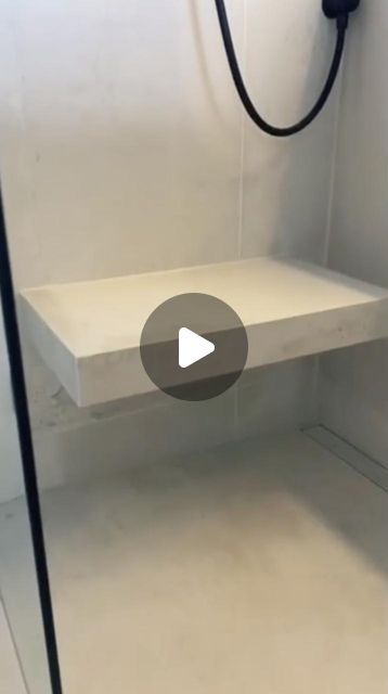 Floating Shower Bench Ideas, Depth Of Shower Bench, Fold Up Shower Bench, Shower Seats Ideas Benches, Shower Chair Ideas, Shower Seat Ideas, Shower With Bench Seat, Shower Bench Ideas, Shower Benches