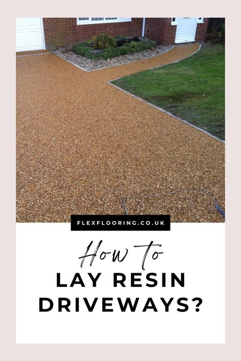 When laying resin driveways, you need to check whether the surface is suitable, whether the base is stable and if there’s any damage or cracks on the surface. Resin Driveway, Barndominium, Fixer Upper, Driveway, Stables, Curb Appeal, Cottage, Kerb Appeal, Los Angeles