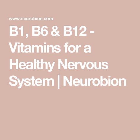 B1, B6 & B12 - Vitamins for a Healthy Nervous System | Neurobion Vitamin B Supplements, Vitamins For Nerves, Fortified Cereals, Nerve Health, Nerve Fiber, Vitamin Deficiency, Vitamin B Complex, Nerve Cell, Special Diets