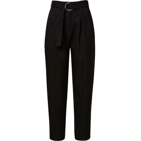 Womens Collection Pants |Collection Pocket D-Ring Pant | Seed Heritage ($130) ❤ liked on Polyvore featuring pants, bottoms, trousers, black polyester pants, polyester ties, black trousers, black neck tie and black necktie Peg Pants, Tie Pants, Peg Leg, Jeans Pocket, Pants Collection, Pants Pocket, Black Neck, Trousers Jeans, Clothing Pants