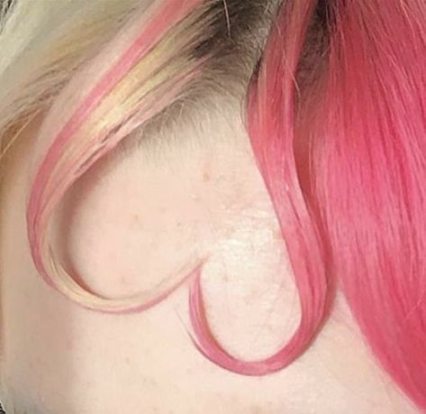 Pink Hair, A Woman, Hair, Pink