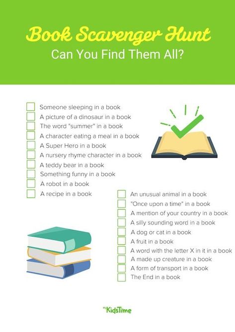 Download Your FREE Fun Book Scavenger Hunt For Kids Bookstore Scavenger Hunt, Library Scavenger Hunt For Kids, Fun Library Activities, Library Scavenger Hunt, Book Scavenger, School Library Activities, Book Scavenger Hunt, Mother Daughter Book Club, 5th Grade Books