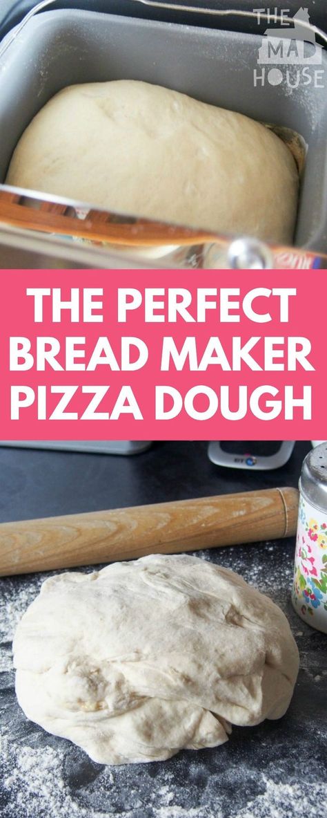 Breadman Recipes, Bread Maker Pizza Dough, Pizza Dough Bread Machine, Homemade Sandwiches, Breadmaker Recipes, Pizza Dough Bread, Yeast Baking, Bread Machines, Resepi Roti