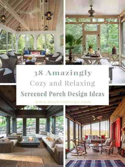 30 Gorgeous And Inviting Farmhouse Style Porch Decorating Ideas Veranda Design, Screened Porch Decorating, Porch Kits, Porch Design Ideas, Screened Porch Designs, Porch Addition, Building A Porch, Modern Barn House, Porch Flooring