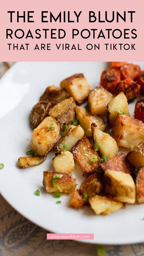 Brunch Potatoes Recipes, Emily’s Roasted Potatoes, Enchanted Rose Potatoes Recipe, English Potatoes Recipes, Gem Potato Recipes, Potatoes Russet Side Dishes, Emily’s English Roasted Potatoes, Roared Potatoes, Quick Russet Potato Recipes