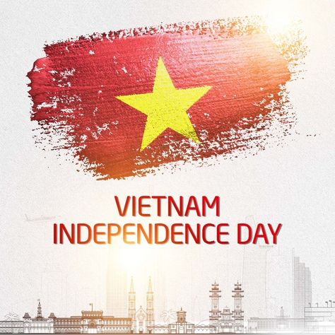 Vietnam Independence Day, 2024 Template, Independence Day Poster, Independence Day Background, Independence Day Images, American Independence, National Day, Family Day, Psd Free Download