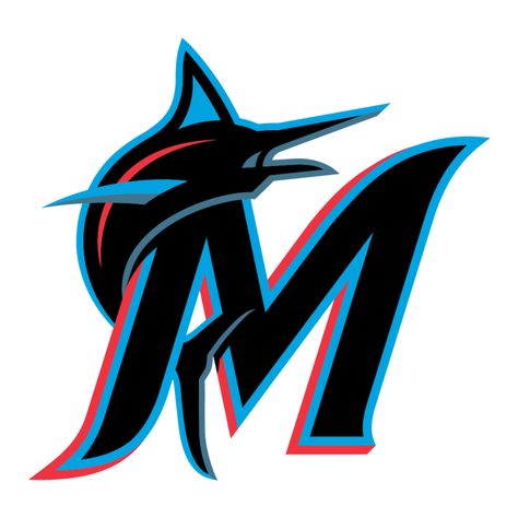 Sports Podcast, Baseball Shirt Designs, Marlins Baseball, Baseball Teams Logo, Usa Miami, Mlb Team Logos, Baseball Wall, Baseball Logo, Florida Marlins